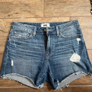 Paige Emilia cut off shorts